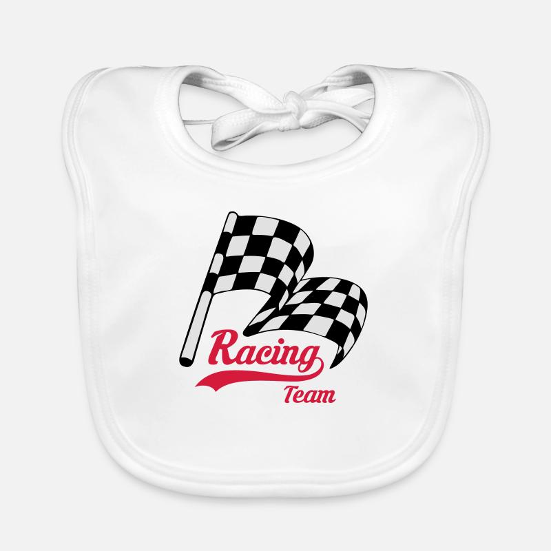 Racing Team 06 Bavoir bio Bébé