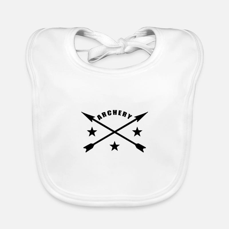 tir à l'arc Bavoir bio Bébé