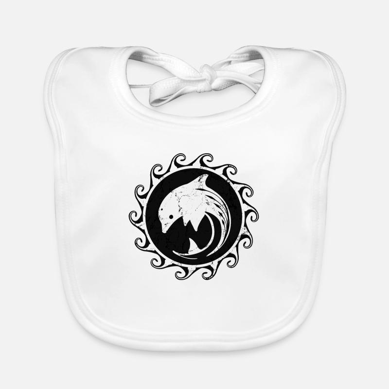 Delfin Baby Bio-Lätzchen