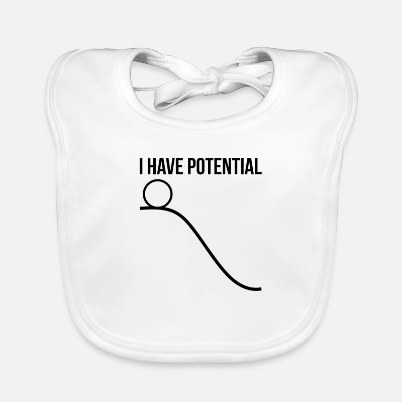 I have potential physics gift Organic Baby Bibs