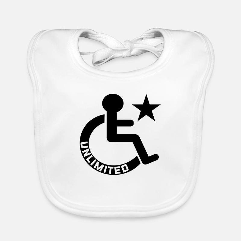 disability Organic Baby Bibs