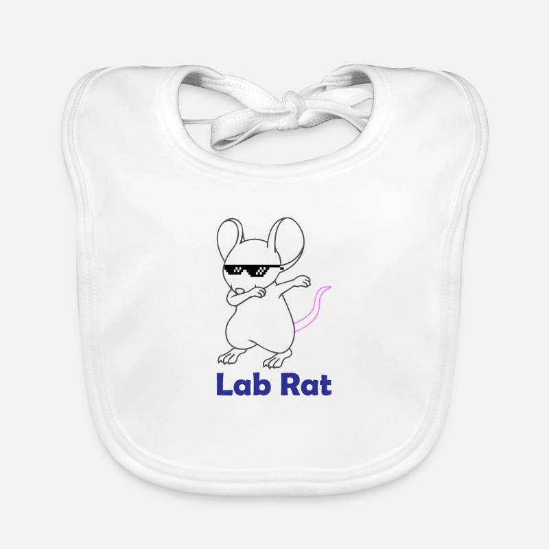 Dab Lab Rat Labor Laborant Geschenk Baby Bio-Lätzchen