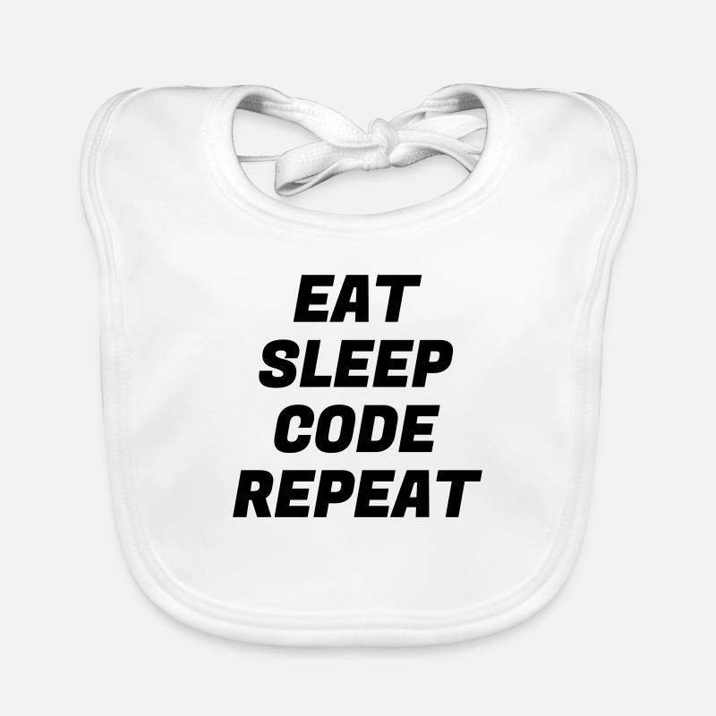 Developer Entwickler Développeur Computer Geek Organic Baby Bibs