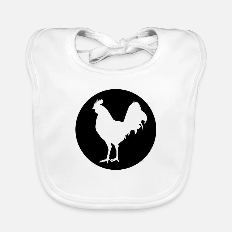hahn icon Baby Bio-Lätzchen
