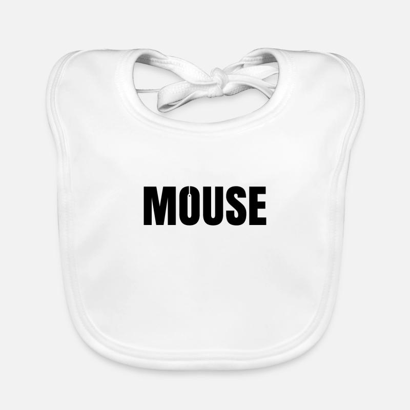 Mouse Organic Baby Bibs