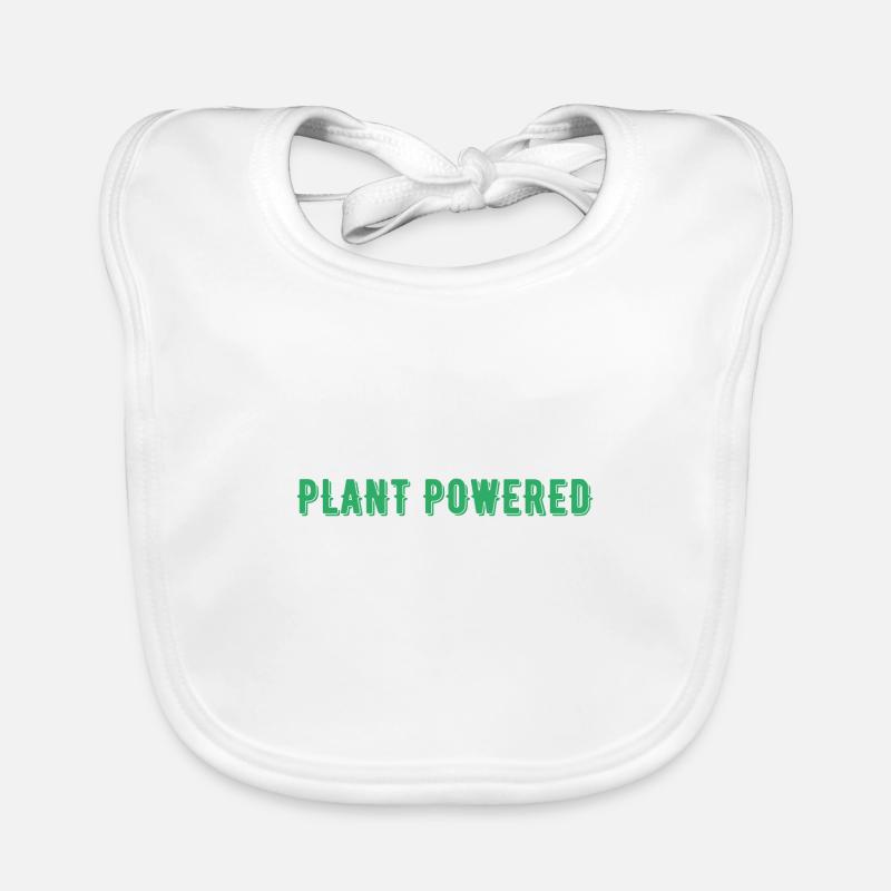 Cadeau végétalien végétalien Bavoir bio Bébé