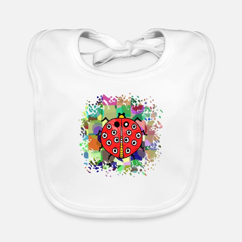 Marienkäfer ~~POS=HEADCOMP Baby Bio-Lätzchen