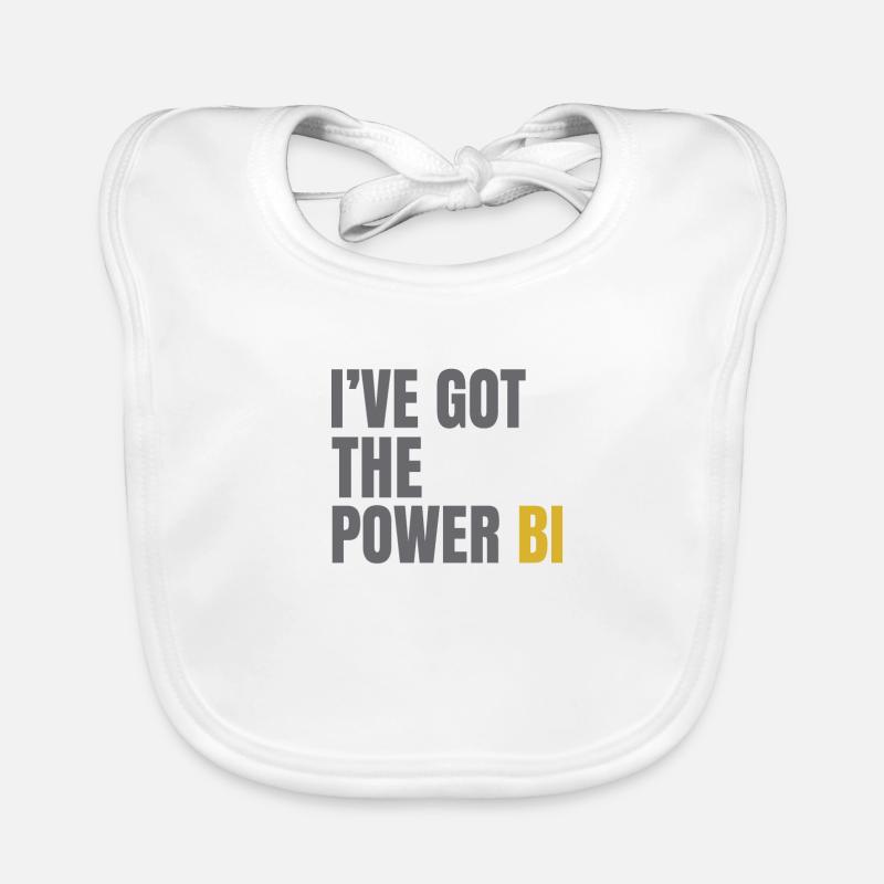 POWER BI Organic Baby Bibs