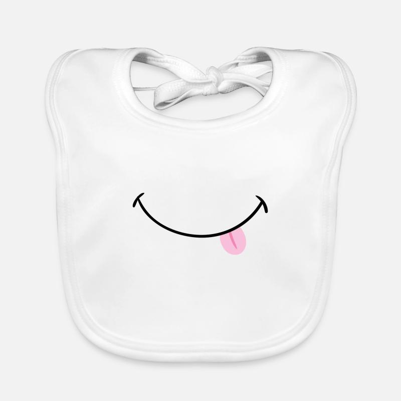 Fun - Baby Bio-Lätzchen - Weiß