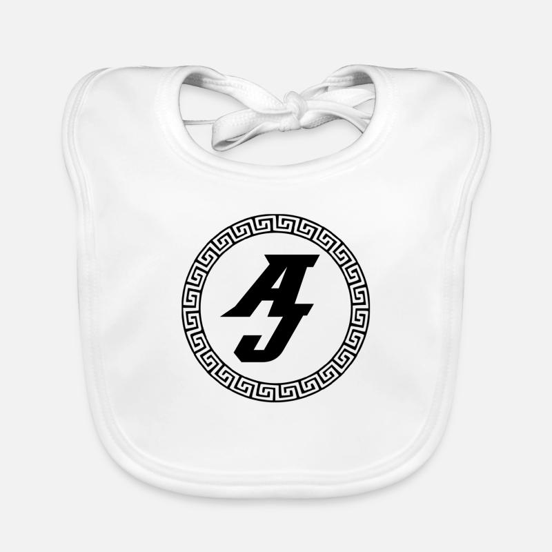 A & J Logo Baby Bio-Lätzchen