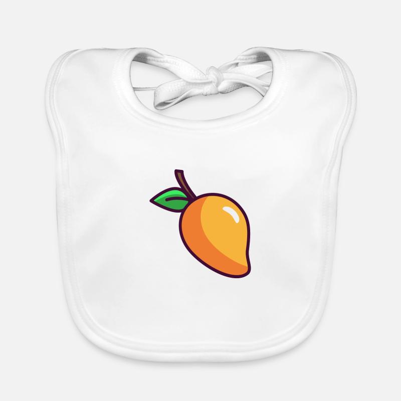 Mango - Baby Bio-Lätzchen - Weiß