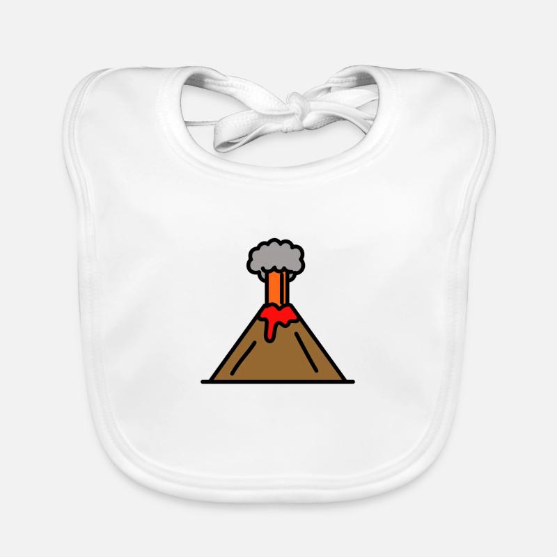 volcano Organic Baby Bibs