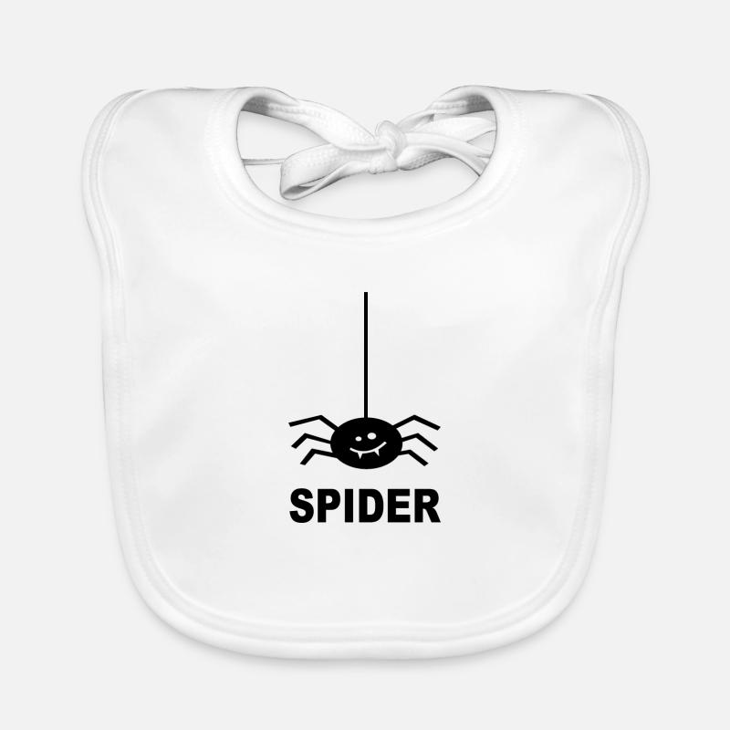 Spinne Baby Bio-Lätzchen