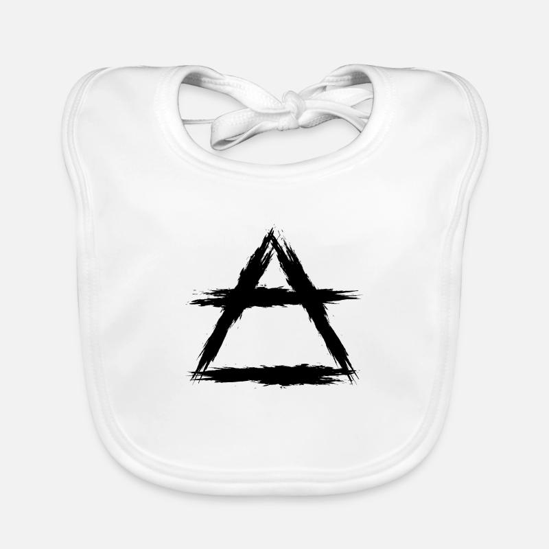 Element Symbol Luft Baby Bio-Lätzchen