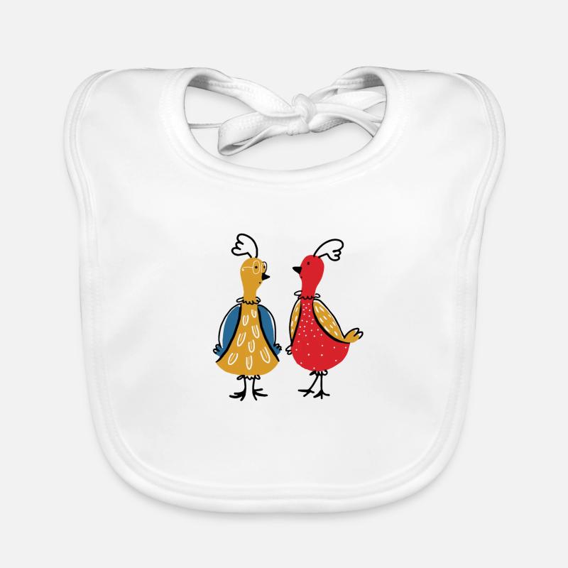 hens Organic Baby Bibs