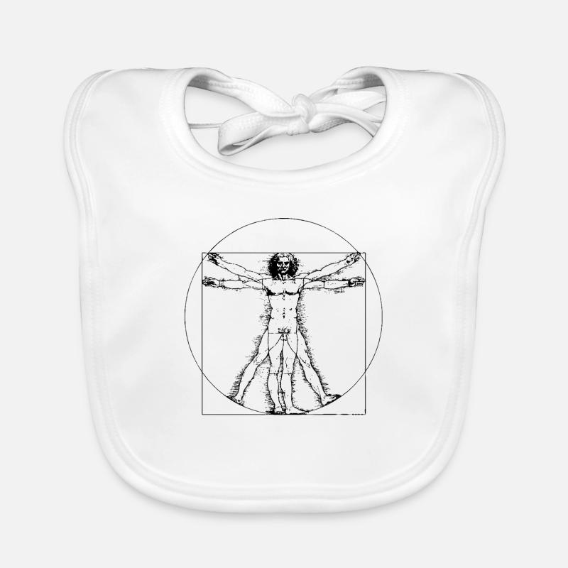Vitruvian Organic Baby Bibs