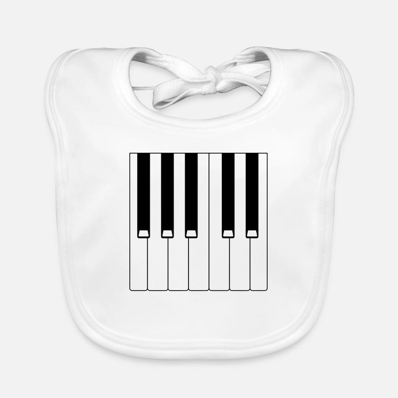 pianoforte Bavaglino ecologico per neonato