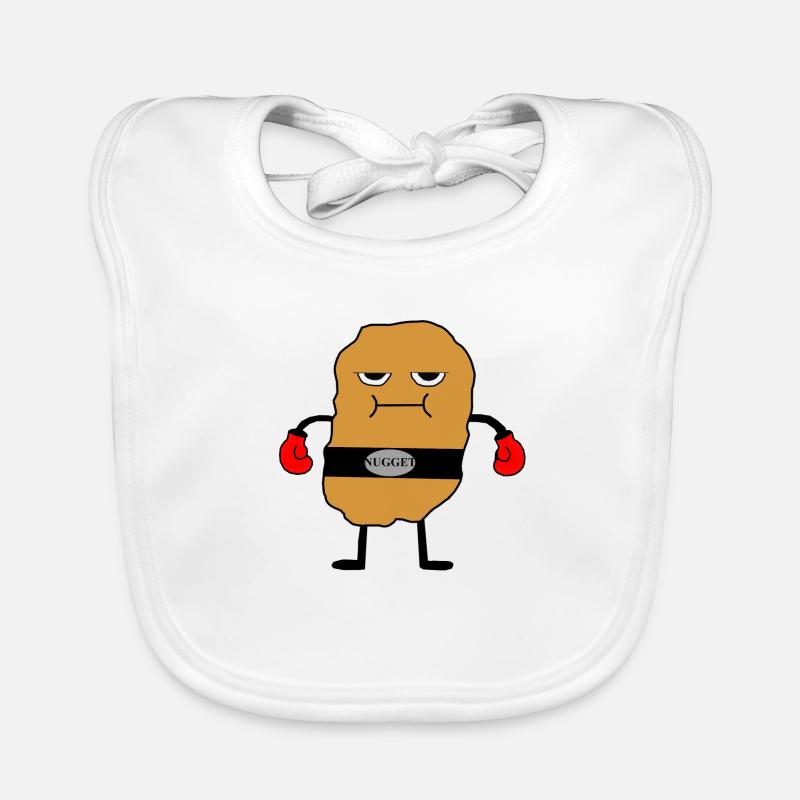 Chicken nugget Organic Baby Bibs