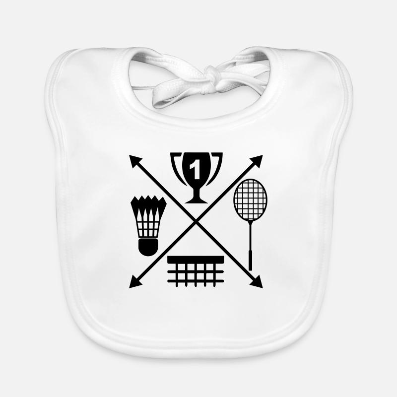 badminton Organic Baby Bibs