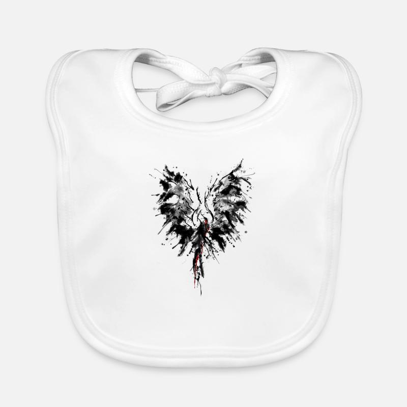 Black Phoenix Baby Bio-Lätzchen