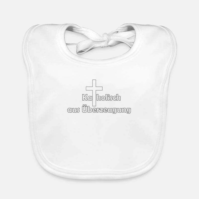 Katholisch Christliche Christen Kirche Baby Bio-Lätzchen