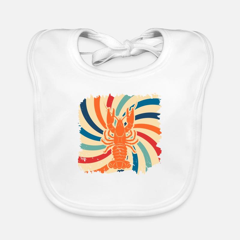 lobster Organic Baby Bibs