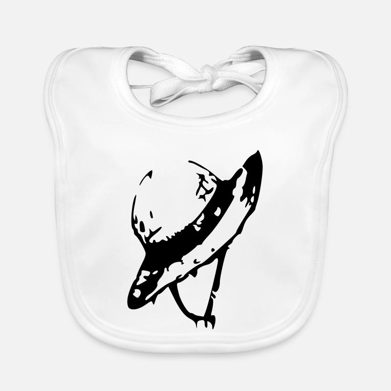 schéma de chapeau de paille Bavoir bio Bébé