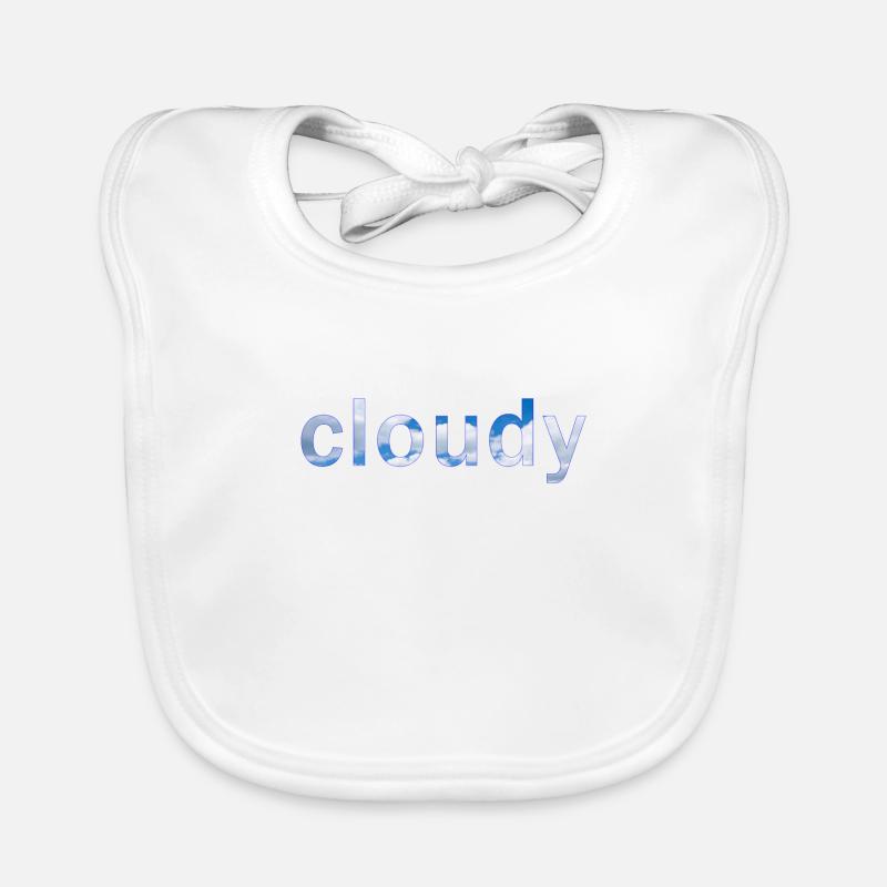 cloud - Baby Bio-Lätzchen - Weiß