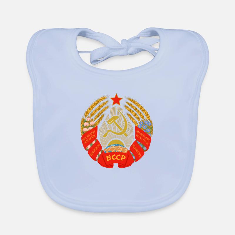 Soviétique Bavoir bio Bébé
