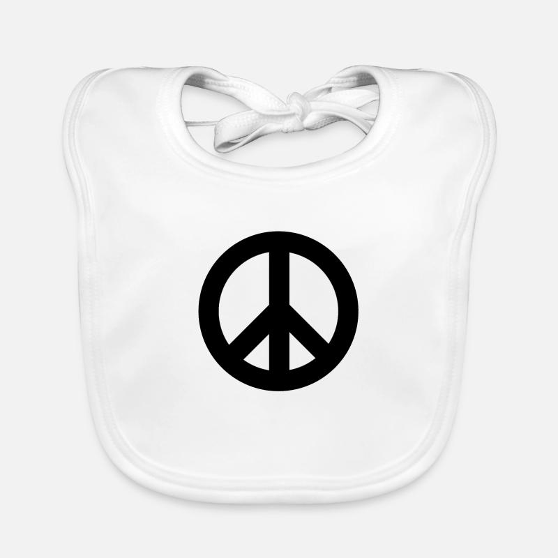 Peace Organic Baby Bibs