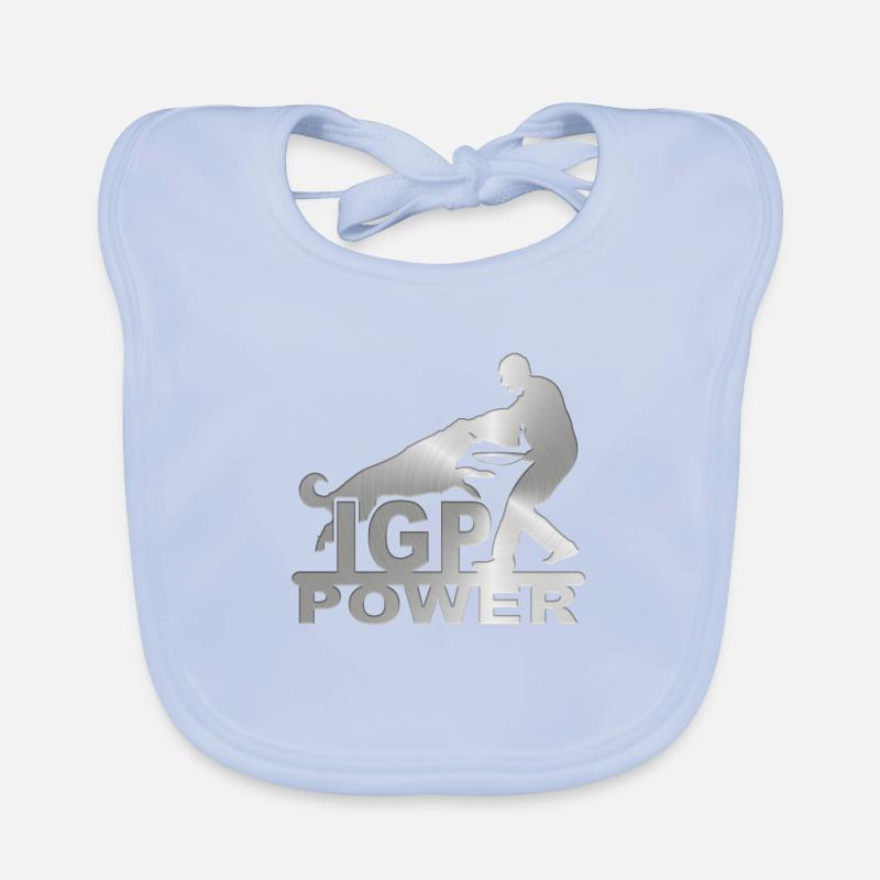 IPG chrome Organic Baby Bibs