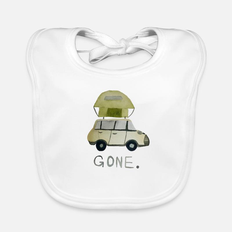 Dachzelt Camper Baby Bio-Lätzchen