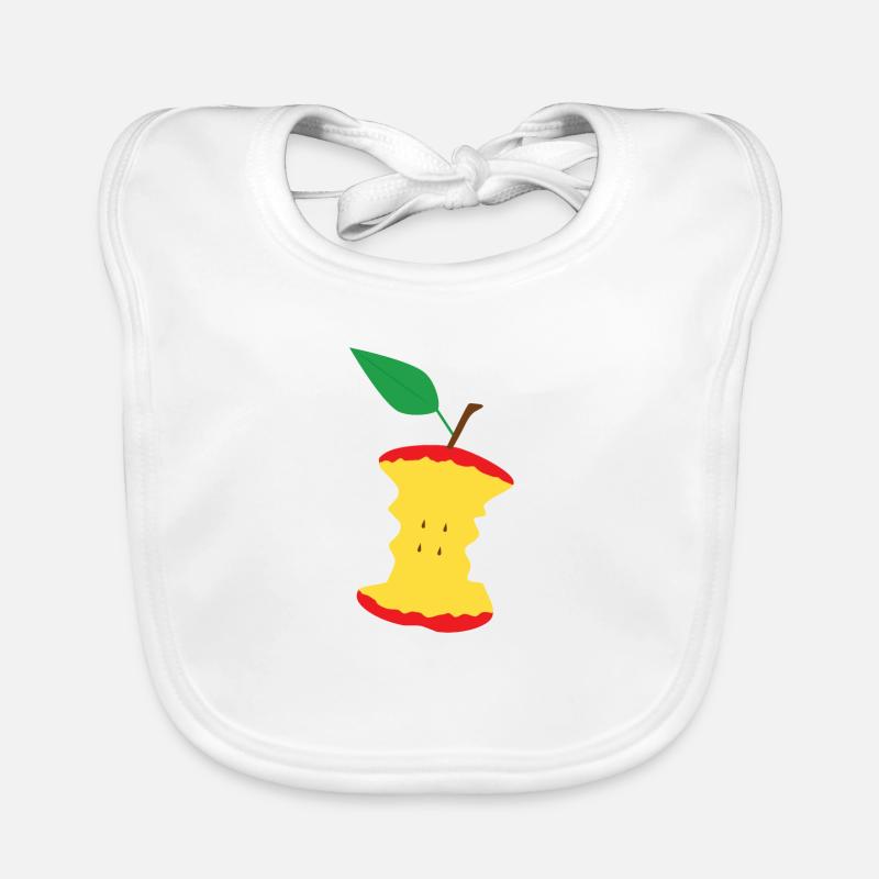 Apple Organic Baby Bibs