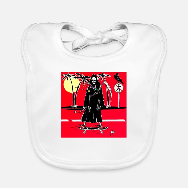 Skate Or Die Baby Bio-Lätzchen