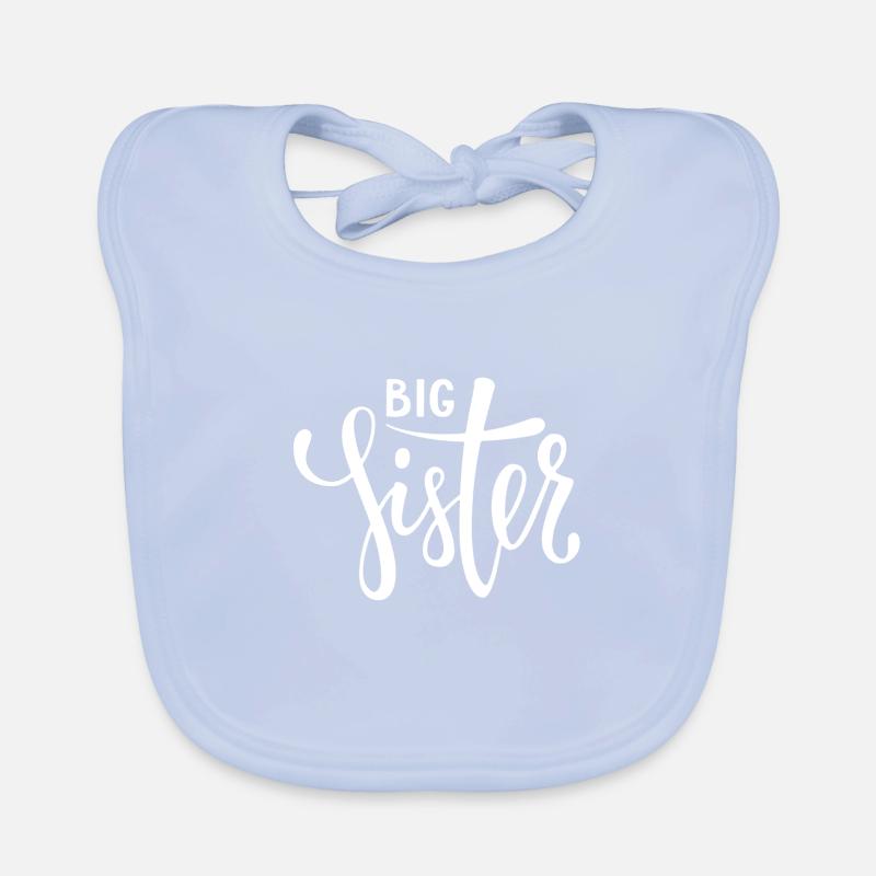 große Schwester Baby Bio-Lätzchen