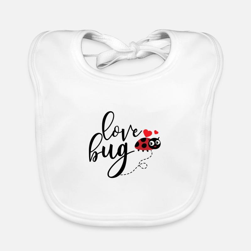 Love bug Organic Baby Bibs