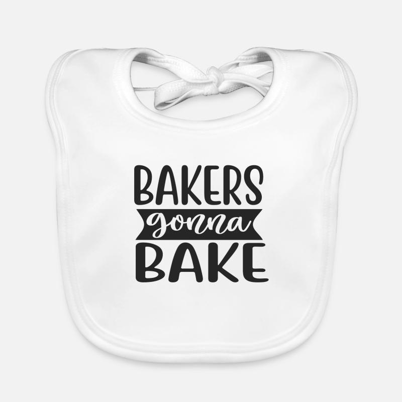 Bäcker werden backen Baby Bio-Lätzchen