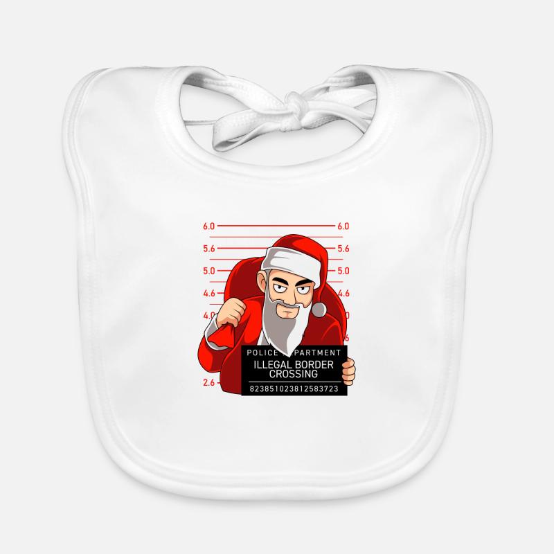 Nicholas illegally border crossing Organic Baby Bibs