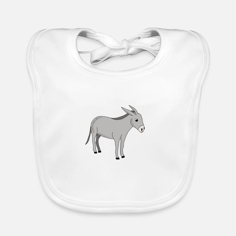 Donkey *** blank Organic Baby Bibs