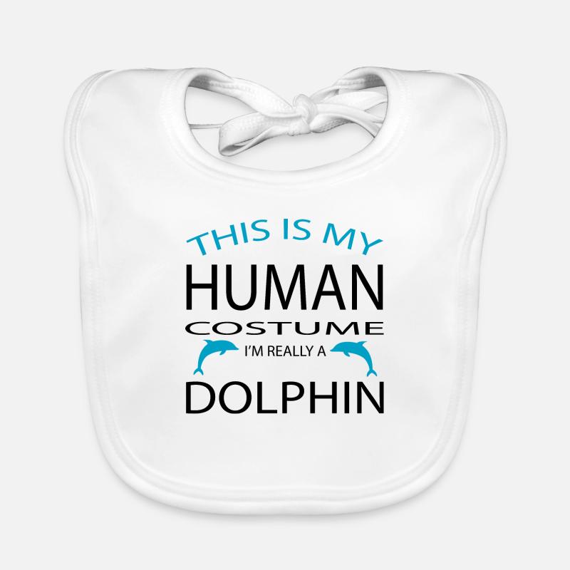 Dauphin de Dolphin Bavoir bio Bébé