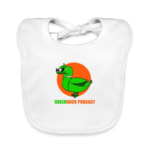 Greenduck Podcast Logo - Hagesmække af økologisk bomuld