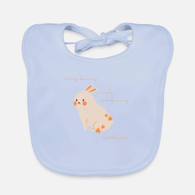 Rabbit Lovers Gift Every Rabbit Needs Somebunny Organic Baby Bibs