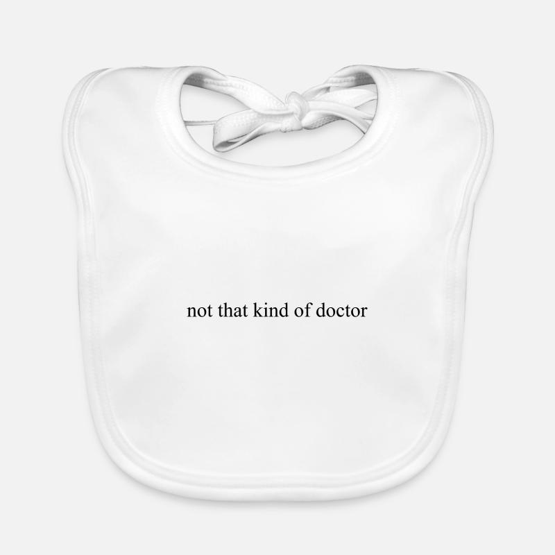 Doktor Phd Uni Abschluss Geschenk Baby Bio-Lätzchen