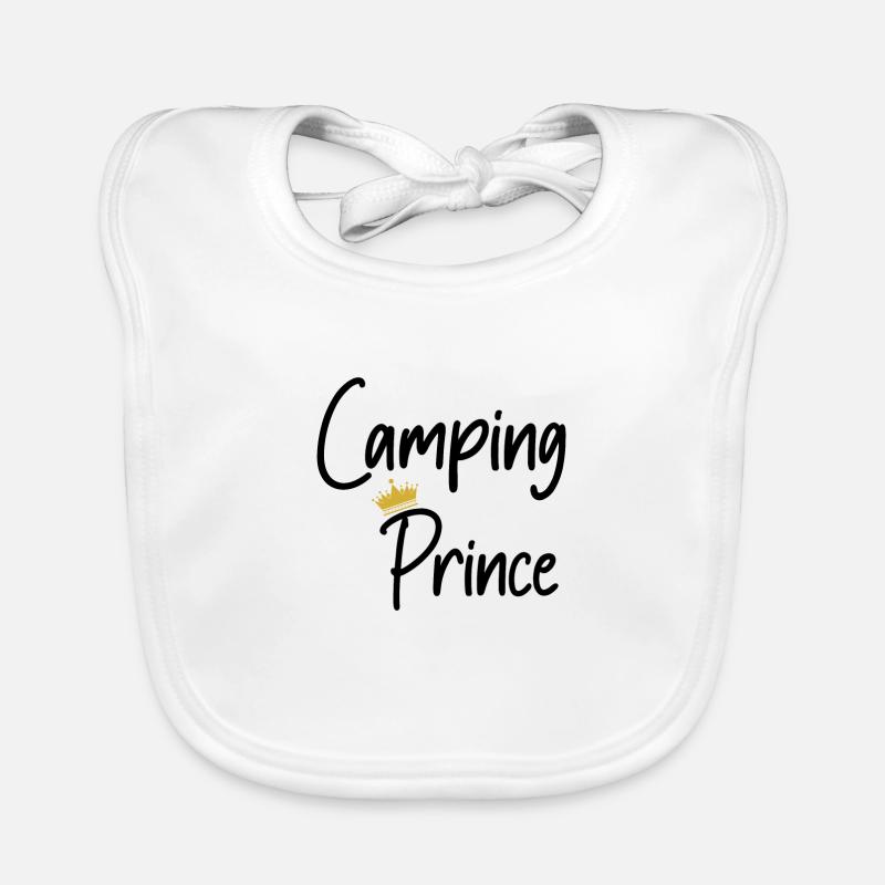 Camping Prince/Prinz - Camper, Camping Organic Baby Bibs