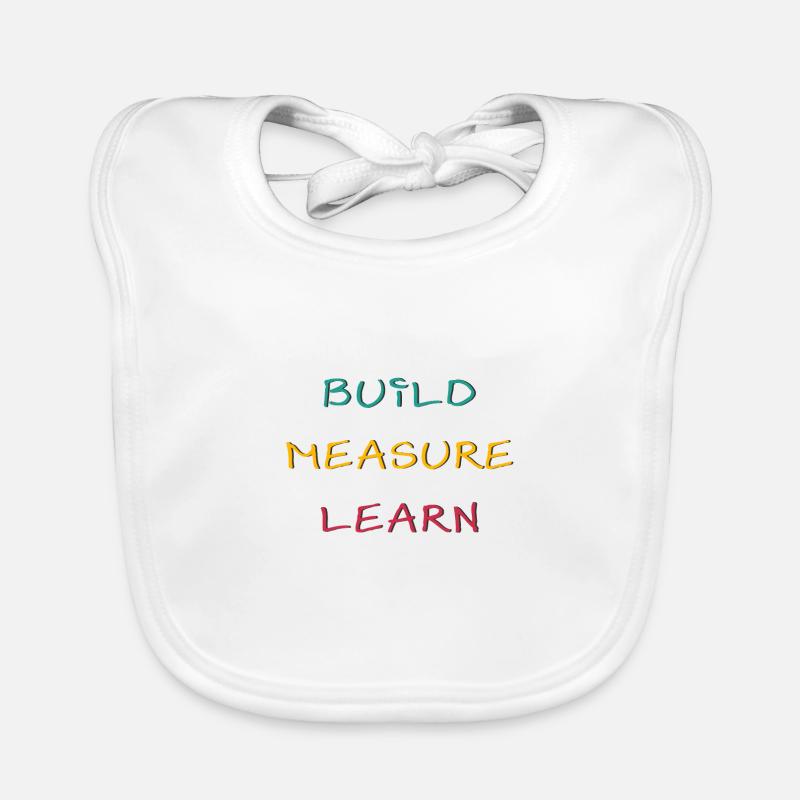 Build Measure Learn Organic Baby Bibs