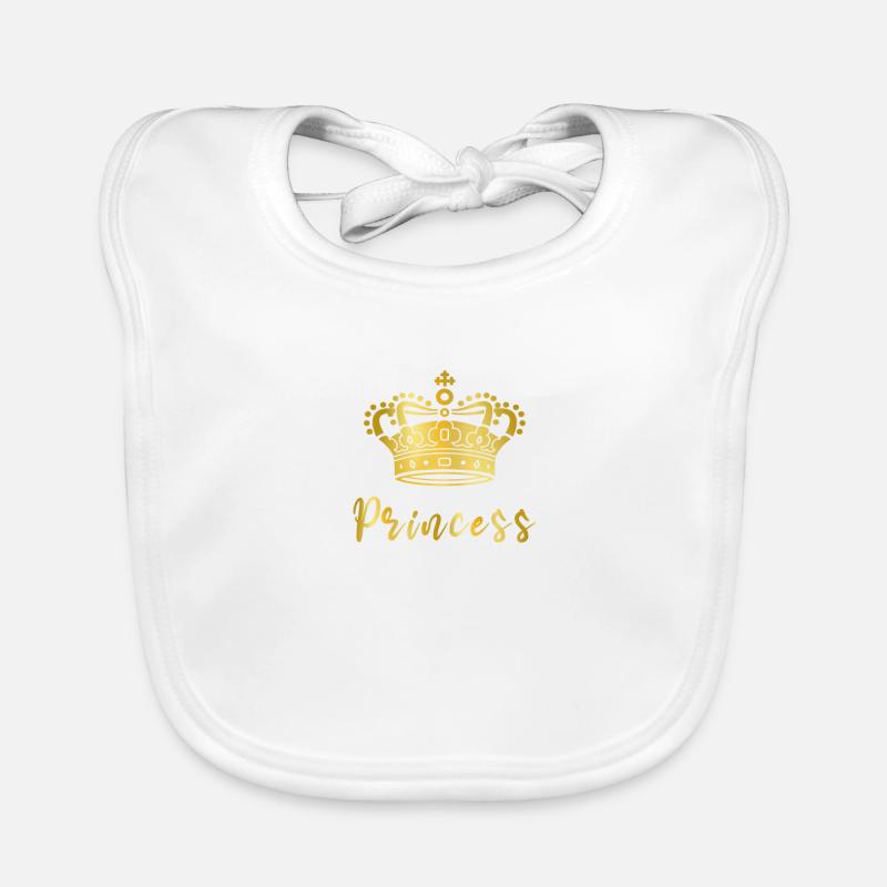 Princess Organic Baby Bibs