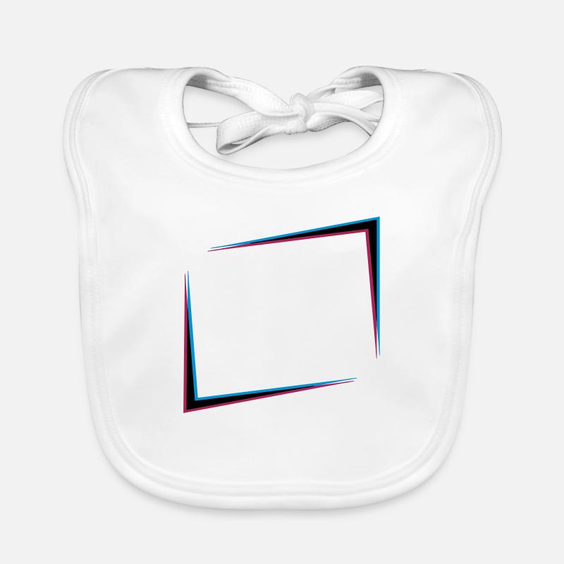 3D Effekt Rahmen Baby Bio-Lätzchen