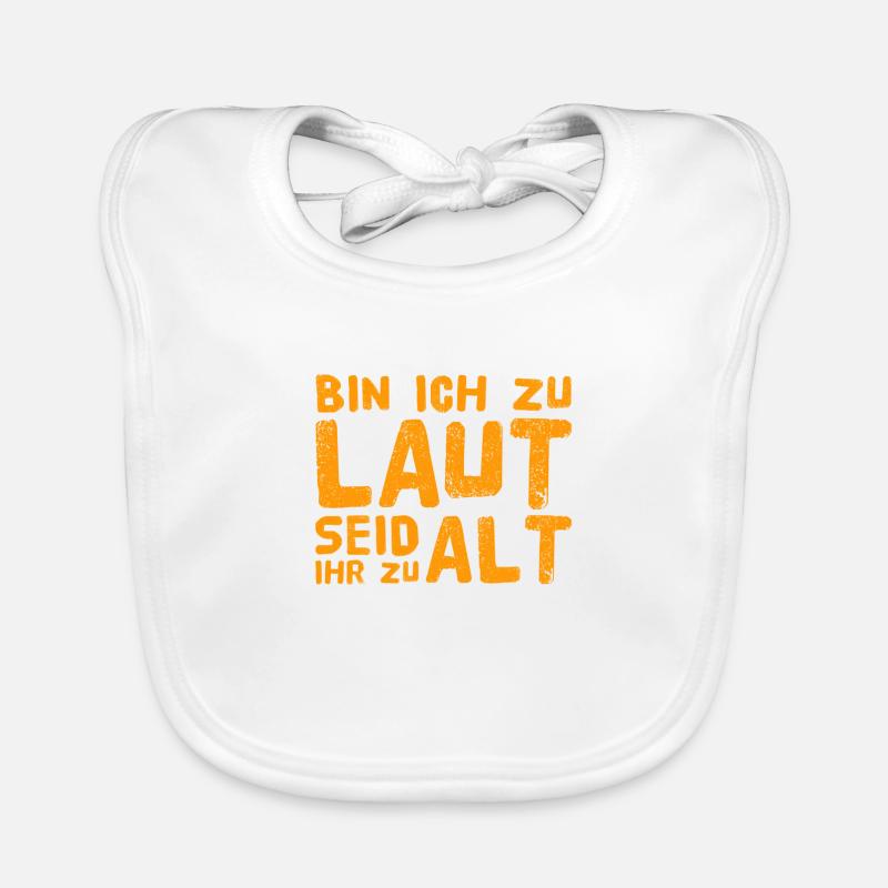 bin ich euch zu laut? Baby Bio-Lätzchen
