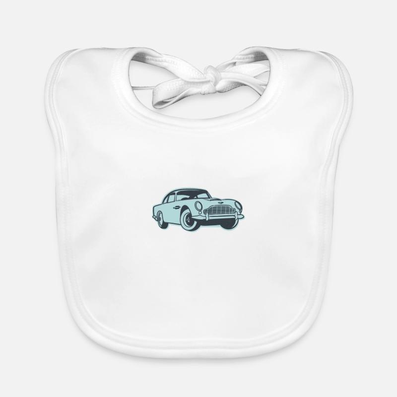 Voiture de sport Bavoir bio Bébé