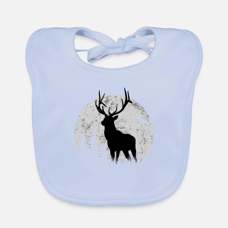 cerf Bavoir bio Bébé